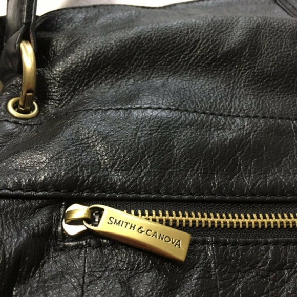 Black Leather Laced Side Foldover Tassel Purse - Picture 6 of 8